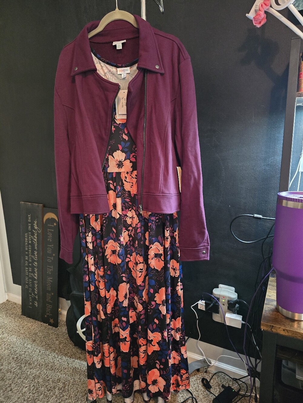 Lularoe Riley Dress Size XL - Picture 4 of 4